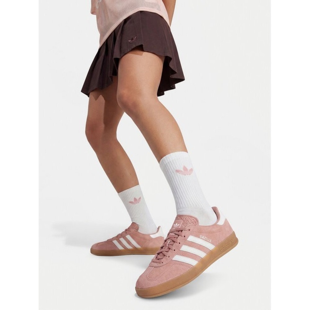 Adidas Gazelle Indoor Warm Clay/Dusty Pink Womens Sz 9.5 Classic JS1397 NEW Tags